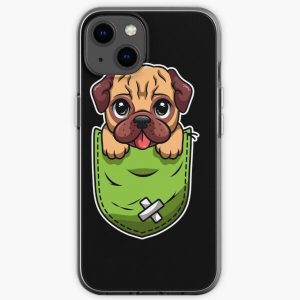 Dog in your pocket iPhone Soft Case RB1011 product Offical Doginpocket Store
