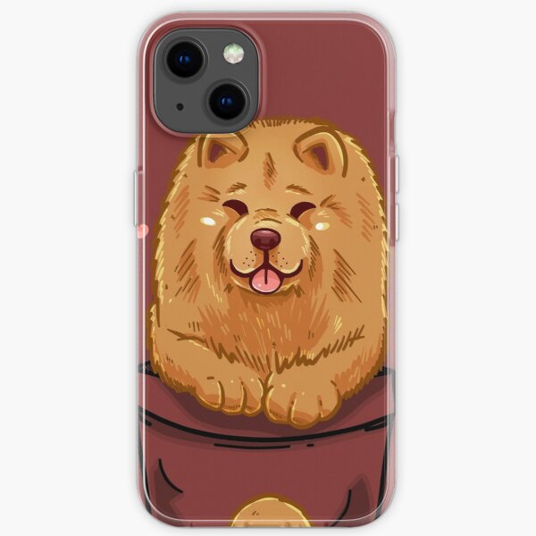 Pocket Cute Chow Chow Dog iPhone Soft Case RB1011 product Offical Doginpocket Store