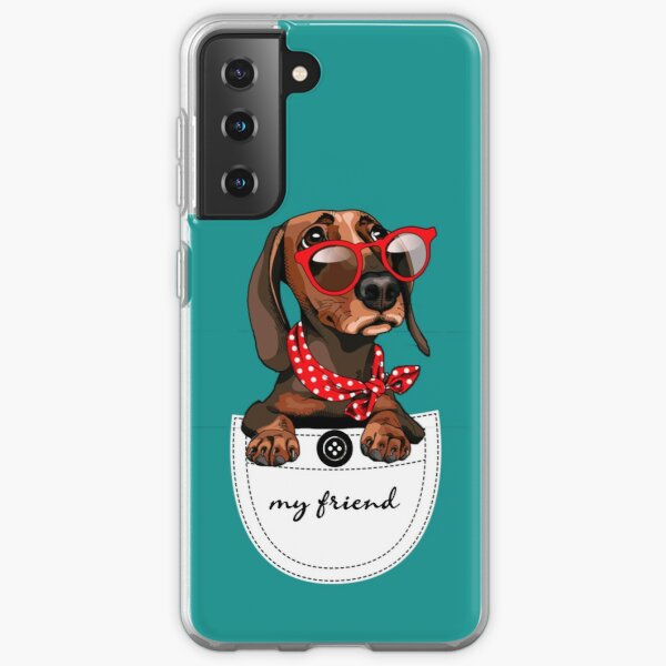 dog in pocket Samsung Galaxy Soft Case RB1011 product Offical Doginpocket Store