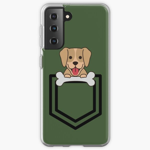 Dog in pocket Samsung Galaxy Soft Case RB1011 product Offical Doginpocket Store