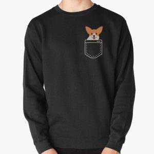 Dog in pocket Corgi In Pocket T-Shirt Pullover Sweatshirt RB1011 product Offical Doginpocket Store