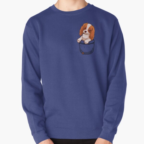 Pocket Cute Cavalier King Charles Spaniel Dog Pullover Sweatshirt RB1011 product Offical Doginpocket Store