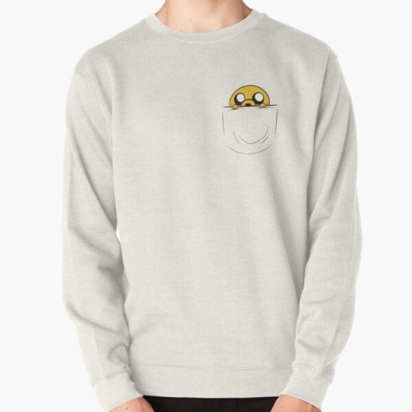 Jake in the pocket - Adventure Time Fan Art Pullover Sweatshirt RB1011 product Offical Doginpocket Store