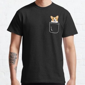 Dog in Pocket Classic T-Shirt RB1011 product Offical Doginpocket Store