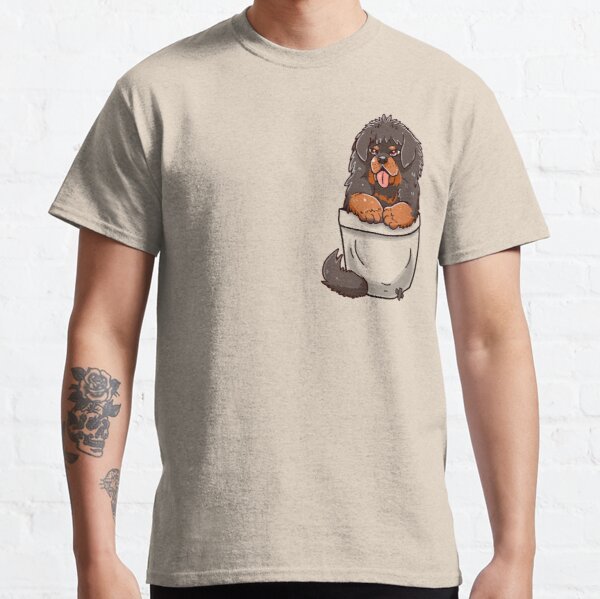 Pocket Tibetan Mastiff Classic T-Shirt RB1011 product Offical Doginpocket Store