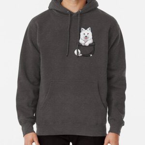 Pocket Samoyed Pullover Hoodie RB1011 product Offical Doginpocket Store