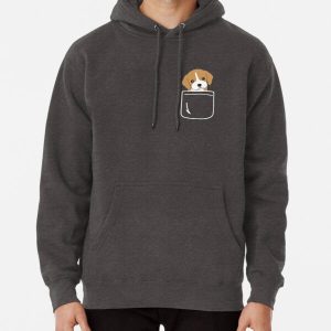 Beagle In Pocket Funny Cute Animal Lover Pullover Hoodie RB1011 product Offical Doginpocket Store
