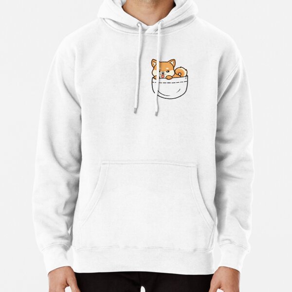 Pocket Shiba Inu  Pullover Hoodie RB1011 product Offical Doginpocket Store