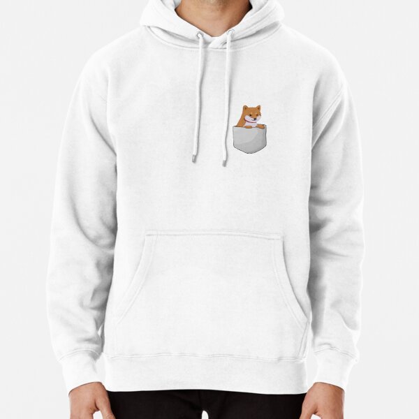 Cute Shiba Inu in Pocket Pullover Hoodie RB1011 product Offical Doginpocket Store