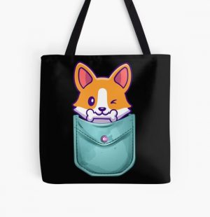 Dog in your pocket All Over Print Tote Bag RB1011 product Offical Doginpocket Store