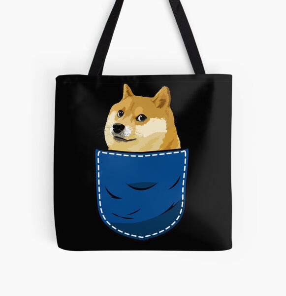 Dog in your pocket All Over Print Tote Bag RB1011 product Offical Doginpocket Store