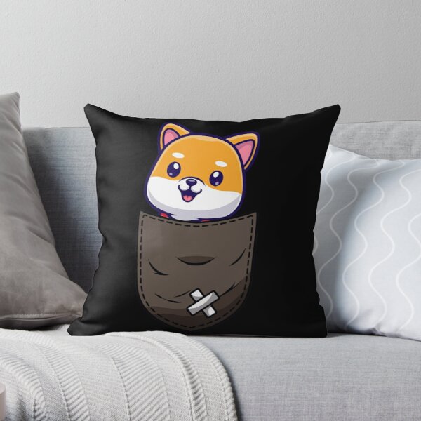 Copy of Dog in your pocket Throw Pillow RB1011 product Offical Doginpocket Store