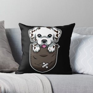 Dog in your pocket Throw Pillow RB1011 product Offical Doginpocket Store