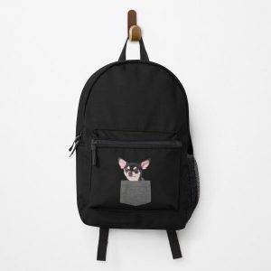 Chihuahua in Pocket Chihuahua Lovers Gifts Backpack RB1011 product Offical Doginpocket Store
