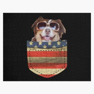 dog in pocket, dog in your pocket, glasses, funny, dogs, dog, dogween   Jigsaw Puzzle RB1011 product Offical Doginpocket Store