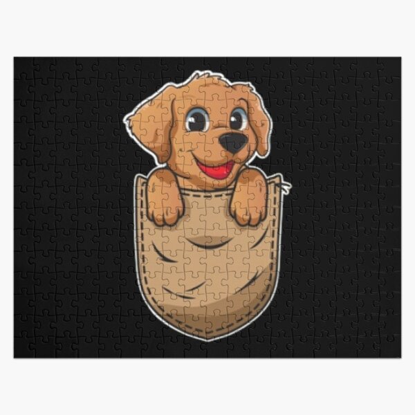 Dog In Pocket Classic  Jigsaw Puzzle RB1011 product Offical Doginpocket Store
