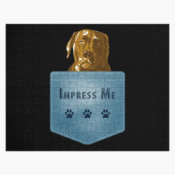 Impress Me. Dog In Your Pocket   Jigsaw Puzzle RB1011 product Offical Doginpocket Store